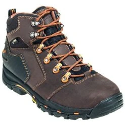 Danner Boots: Men's 13858 Brown Waterproof Vicious Work Boots -Men's Work Boots Store danner 13858 p 01 1