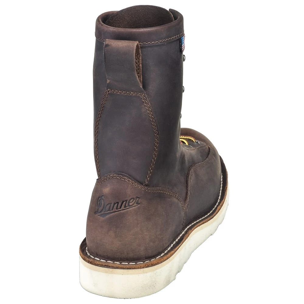 Danner Boots: Men's 15556 USA-Made Brown EH Bull Run Work Boots 9 Danner Boots: Men's 15556 USA-Made Brown EH Bull Run Work Boots - Image 7