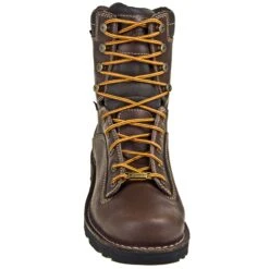 Danner Boots: Men's 17305 Brown Quarry USA Made Waterproof Boots -Men's Work Boots Store danner 17305 f 01