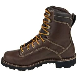 Danner Boots: Men's 17305 Brown Quarry USA Made Waterproof Boots -Men's Work Boots Store danner 17305 i 01