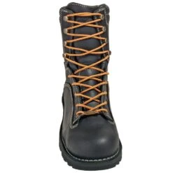 Danner Boots: Men's 17311 Black American-Made EH Waterproof Alloy Toe Boots -Men's Work Boots Store danner 17311 f 01