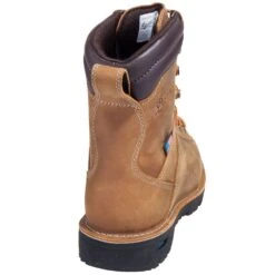 Danner Boots: Men's 17319 Brown Waterproof USA-Made EH Insulated Quarry Boots -Men's Work Boots Store danner 17319 b 01