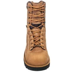 Danner Boots: Men's 17321 Brown Safety Toe USA Made 400G NMT Boots -Men's Work Boots Store danner 17321 f 01