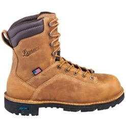 Danner Boots: Men's 17321 Brown Safety Toe USA Made 400G NMT Boots -Men's Work Boots Store danner 17321 o 01