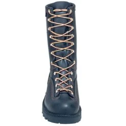 Danner Boots: Men's 18102 Black USA-Made Flashpoint Fire-Resistant Boots -Men's Work Boots Store danner 18102 f 01