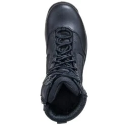 Danner Boots: Men's 28012 Black Waterproof Kinetic Side Zip 8 Inch Leather Boots -Men's Work Boots Store danner 28012 t 01