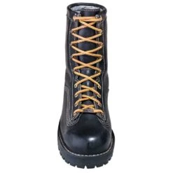 Danner Boots: Men's Black 11500 USA-Made EH Waterproof Super Rain Forest Boots -Men's Work Boots Store danner no f 01