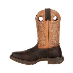 Durango Boots: Men's DB019 Brown Rebel 11 Inch Steel Toe Waterproof Pull On Square Toe Work Boot 13 Durango Boots: Men's DB019 Brown Rebel 11 Inch Steel Toe Waterproof Pull On Square Toe Work Boot -Men's Work Boots Store db019 instep