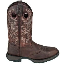Durango Boots: Men's12 Inch Round Toe Leather Cowboy Boots DB5474 -Men's Work Boots Store db5474 rockyo 01