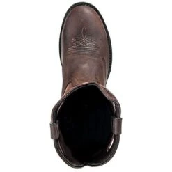 Durango Boots: Men's12 Inch Round Toe Leather Cowboy Boots DB5474 -Men's Work Boots Store db5474 rockyt 01