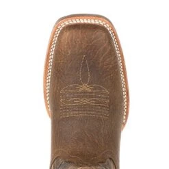 Durango Boots: Men's DDB0221 Brown Rebel Pro 12 Inch Pull On Square Toe Work Boot -Men's Work Boots Store ddb0221 birdseye