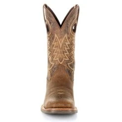 Durango Boots: Men's DDB0221 Brown Rebel Pro 12 Inch Pull On Square Toe Work Boot -Men's Work Boots Store ddb0221 front