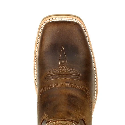 Durango Boots: Men's DDB0297 Brown Maverick Pro Steel Toe Waterproof Pull On Square Toe Work Boot 8 Durango Boots: Men's DDB0297 Brown Maverick Pro Steel Toe Waterproof Pull On Square Toe Work Boot - Image 6