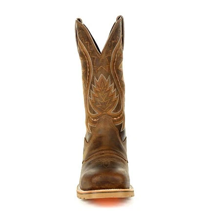 Durango Boots: Men's DDB0297 Brown Maverick Pro Steel Toe Waterproof Pull On Square Toe Work Boot 7 Durango Boots: Men's DDB0297 Brown Maverick Pro Steel Toe Waterproof Pull On Square Toe Work Boot - Image 5
