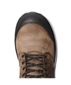 Timberland Pro Boots: Men's A1ZRC Brown Green Reaxion Composite Toe Waterproof Hiker -Men's Work Boots Store detail tb0a1zrc 214 a 2