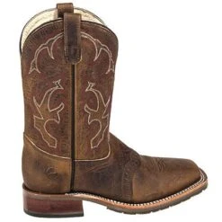 Double H Boots: Men's DH3560 Square Toe USA-Made 11-Inch Cowboy Boots 12 Double H Boots: Men's DH3560 Square Toe USA-Made 11-Inch Cowboy Boots -Men's Work Boots Store dh3560 hho 01