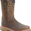 Double H Boots: Men's DH5241 Brown Square Composite Toe 12" Elijah Workflex MAX Cowboy Boot 2 Double H Boots: Men's DH5241 Brown Square Composite Toe 12" Elijah Workflex MAX Cowboy Boot -Men's Work Boots Store dh5241 500xauto