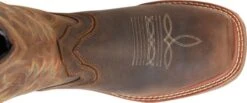 Double H Boots: Men's DH5241 Brown Square Composite Toe 12" Elijah Workflex MAX Cowboy Boot -Men's Work Boots Store dh5241 500xauto top