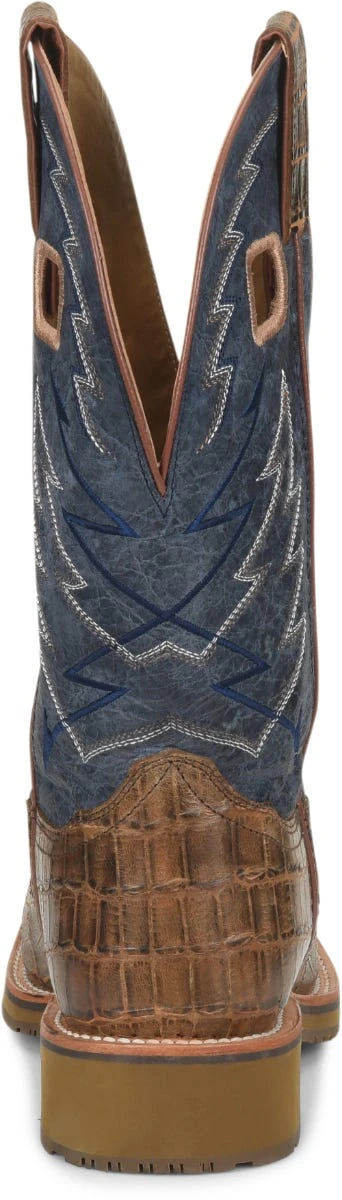 Double H Boots: Men’s DH7011 Navy NYLES 11” Steel Toe Square Toe Roper 7 Double H Boots: Men’s DH7011 Navy NYLES 11” Steel Toe Square Toe Roper - Image 5