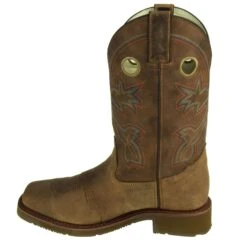 Double H Boots: Men's DH5134 ICE Brown EH Ropers 13 Double H Boots: Men's DH5134 ICE Brown EH Ropers -Men's Work Boots Store double h dh5134 i 001