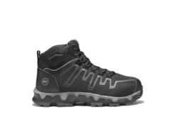 Timberland Pro Shoes: Men's A1JYQ Black Grey PowerTrain Mid Alloy Toe Athletic Work Shoes 11 Timberland Pro Shoes: Men's A1JYQ Black Grey PowerTrain Mid Alloy Toe Athletic Work Shoes -Men's Work Boots Store download 13 1 2