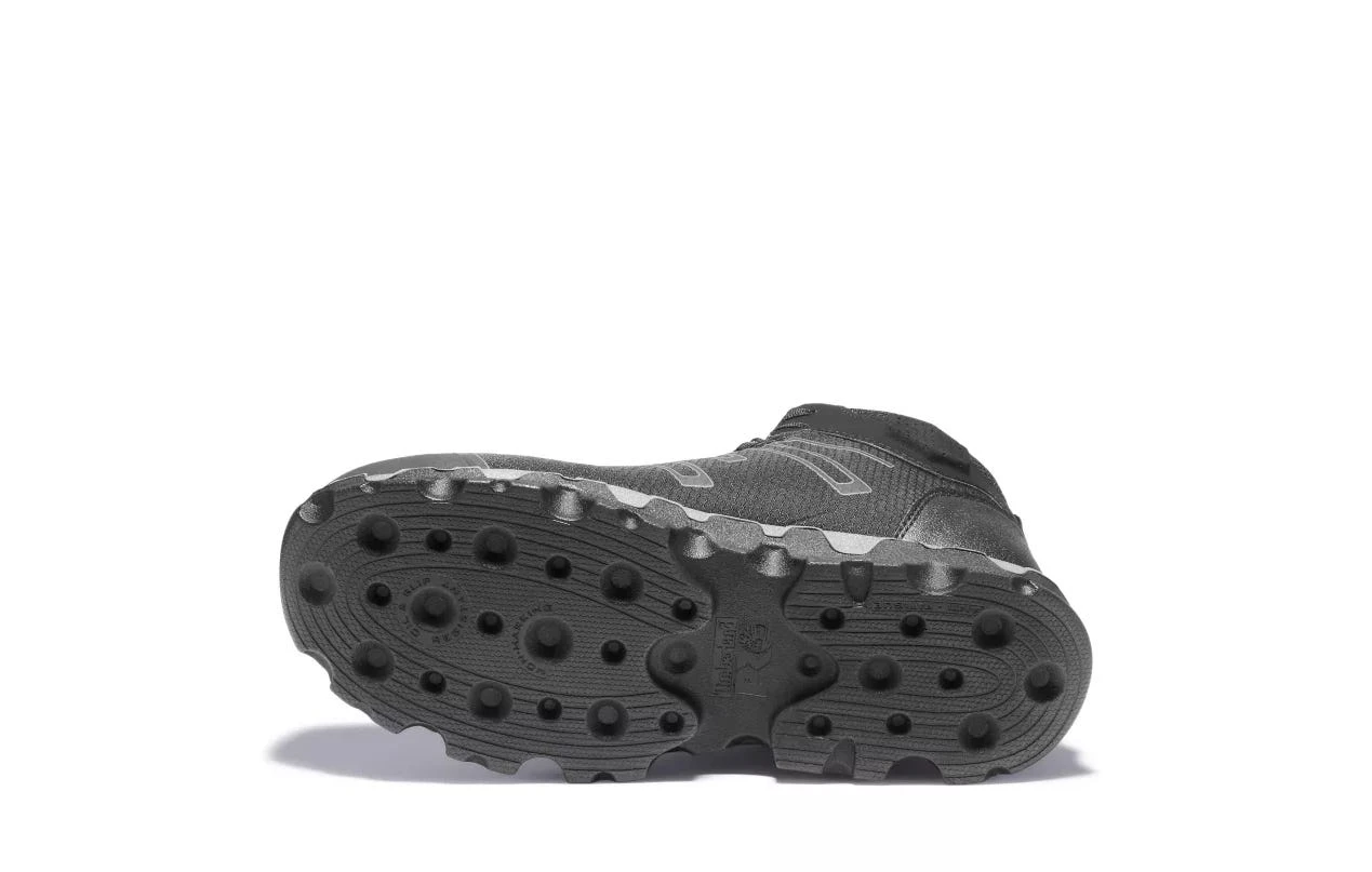 Timberland Pro Shoes: Men's A1JYQ Black Grey PowerTrain Mid Alloy Toe Athletic Work Shoes 7 Timberland Pro Shoes: Men's A1JYQ Black Grey PowerTrain Mid Alloy Toe Athletic Work Shoes - Image 6