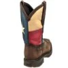 Durango Boots: Men's Steel Toe DB021 EH Texas Flag Cowboy Boots -Men's Work Boots Store durango db 021 b 01
