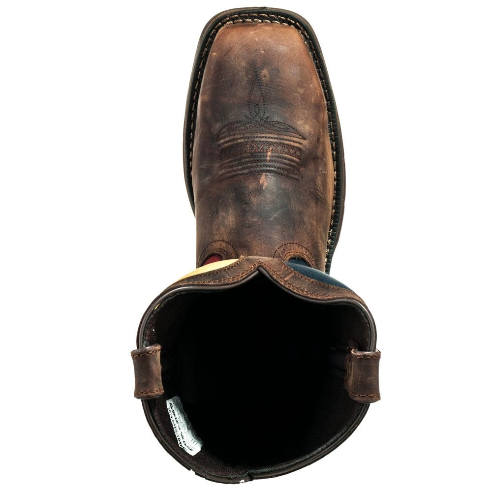 Durango Boots: Men's Steel Toe DB021 EH Texas Flag Cowboy Boots 9 Durango Boots: Men's Steel Toe DB021 EH Texas Flag Cowboy Boots - Image 7