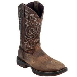 Durango Boots: Men's Brown Rebel DB4343 Steel Toe EH Cowboy Work Boots 13 Durango Boots: Men's Brown Rebel DB4343 Steel Toe EH Cowboy Work Boots -Men's Work Boots Store durango db4343 p 01