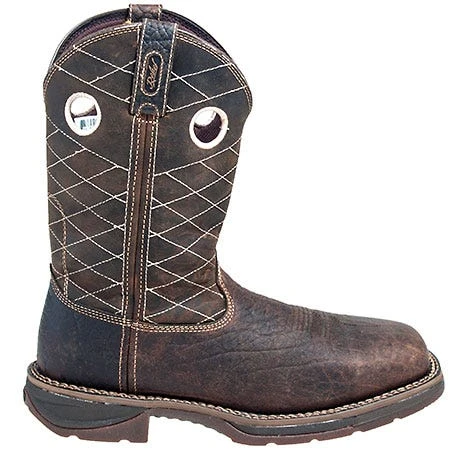 Durango Boots: Men's DB4354 Composite Toe EH Brown Cowboy Work Boots 6 Durango Boots: Men's DB4354 Composite Toe EH Brown Cowboy Work Boots - Image 4