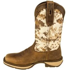 Durango Boots: Men's Desert Camo DDB0166 Rebel Western Pull-On Boots -Men's Work Boots Store durango ddb0166 i 01