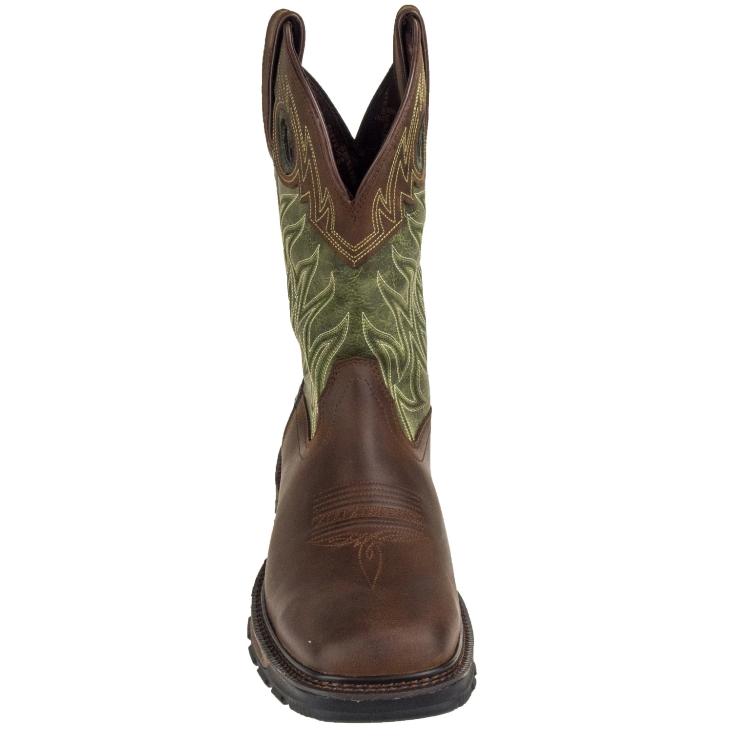 Durango Boots: Men's Brown/Green DDB0177 Maverick XP Waterproof Boots 5 Durango Boots: Men's Brown/Green DDB0177 Maverick XP Waterproof Boots - Image 3