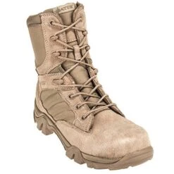 Bates Boots: Men's Tan EH 2276 Water-Resistant Composite Toe Military Boot -Men's Work Boots Store e02276st batesp 01 2