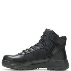 Bates Boots: Men's E03164 Black Composite Toe Tactical Sport 2 Mid Side Zip EH Work Boot -Men's Work Boots Store e03164 2