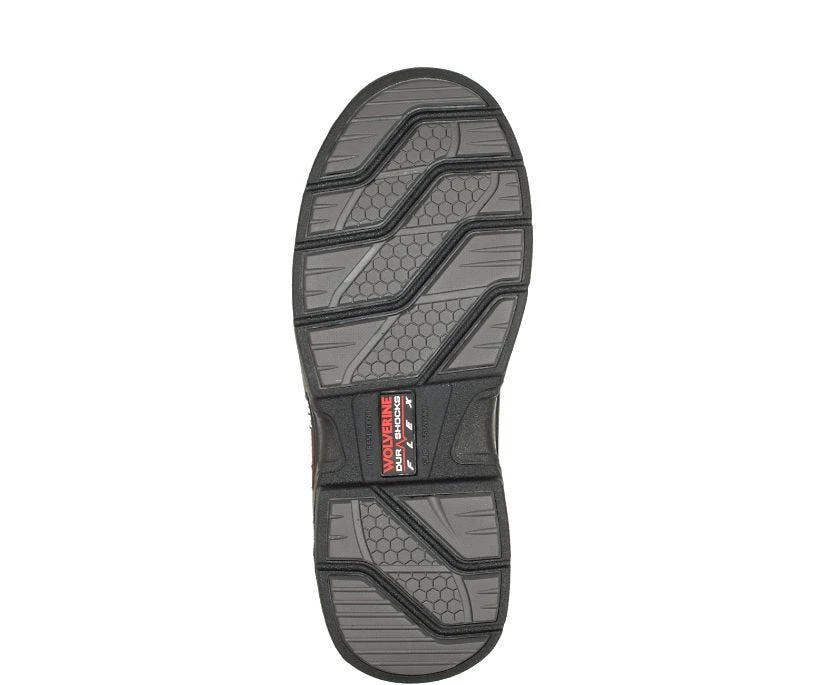 Wolverine Boots: Men's W211165 Brown Composite Toe 6" Raider Waterproof Met-Guard Work Boot 7 Wolverine Boots: Men's W211165 Brown Composite Toe 6" Raider Waterproof Met-Guard Work Boot - Image 5