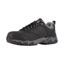 Reebok Shoes: Men's Composite Toe RB1062 EH Black Beamer Non Metallic Shoes -Men's Work Boots Store fgv