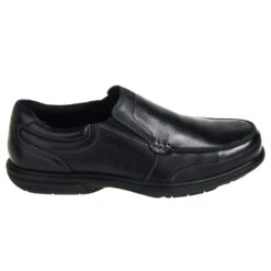Florsheim Shoes: FE2020 Men's Black Loedin ST EH SR Slip-On Oxfords -Men's Work Boots Store florsheim fe2020 o 001