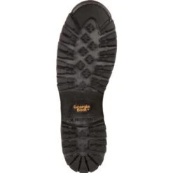 Georgia Boot: Men's G101 Brown 8" Waterproof Work Boots -Men's Work Boots Store g101 2 large