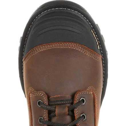 Georgia Boot GB00284 Men's Brown 6" Composite Toe Rumbler Boots 4 Georgia Boot GB00284 Men's Brown 6" Composite Toe Rumbler Boots - Image 2