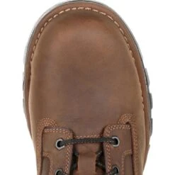 Georgia Boots: Men's GB00312 Brown EH Plain Toe Eagle One Waterproof Boots -Men's Work Boots Store gb00312 6 large