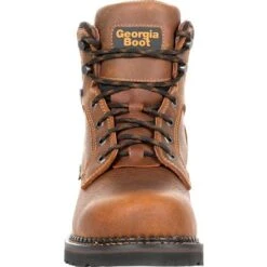 Georgia Boots: Men's GB00316 Brown Waterproof Georgia Giant Revamp Boots -Men's Work Boots Store gb00316 3 large