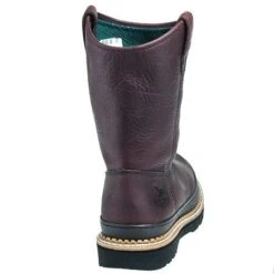 Georgia Boot G4274 Men’s Georgia Giant Brown Pull On Wellington Work Boots -Men's Work Boots Store georgia g4274 b 01 1