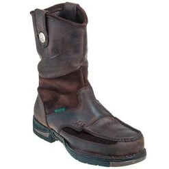 Georgia Boots: Waterproof Men's Brown EH G4603 Moc Steel Toe Athens 10-Inch Wellington Boots -Men's Work Boots Store georgia g4403 p 01 1