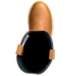 Georgia Boots: Men's G5353 Steel Toe Brown EH Wellington Chemical-Resistant Wedge Boots -Men's Work Boots Store georgia g5153 t 01