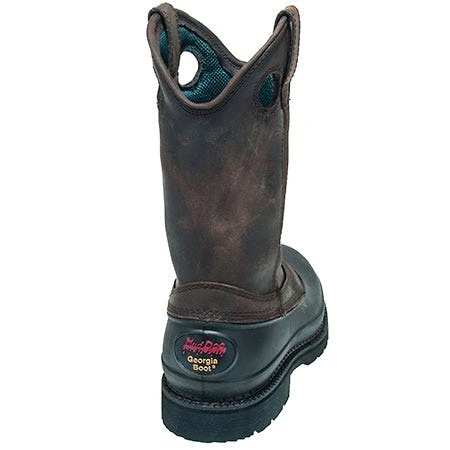 Georgia Boots: Men's Mud Dog Pull-On Wellington Work Boots G5514 9 Georgia Boots: Men's Mud Dog Pull-On Wellington Work Boots G5514 - Image 7