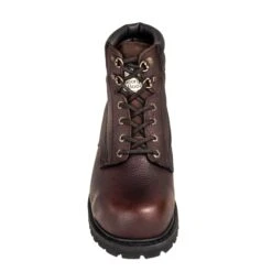 Georgia Boots: Waterproof G6174 Brown Steel Toe EH Men's 6-Inch Oiler Work Boots -Men's Work Boots Store georgia g6174 f 01
