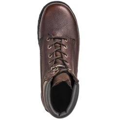 Georgia Boots: Waterproof G6174 Brown Steel Toe EH Men's 6-Inch Oiler Work Boots -Men's Work Boots Store georgia g6174 t 01