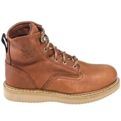 Georgia Boots: Men's G6342 Steel Toe Wedge EH Barracuda Gold Work Boots 12 Georgia Boots: Men's G6342 Steel Toe Wedge EH Barracuda Gold Work Boots -Men's Work Boots Store georgia g6342 o 01