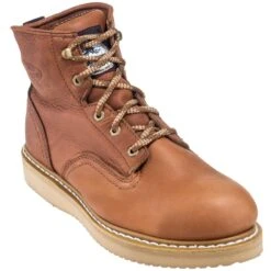 Georgia Boots: Men's G6342 Steel Toe Wedge EH Barracuda Gold Work Boots 11 Georgia Boots: Men's G6342 Steel Toe Wedge EH Barracuda Gold Work Boots -Men's Work Boots Store georgia g6342 p 01