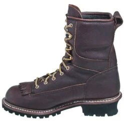Georgia Boots: Men's Brown G7113 Waterproof Goodyear Welt Logger Boots -Men's Work Boots Store georgia g7113 i 01